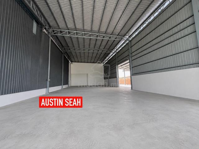 1.5 STY SEMI-D FACTORY For RENT @ JURU, PRODUCTION AREA 6,000 SQFT 1