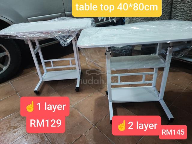 adjustable height roller laptop side table  - photo 5 of 5