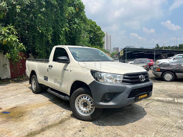 Toyota HILUX 2.4 SINGLE CAB (M) OTR W/O INS & R/T - 2