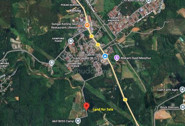 5 Ekar Freehold Kerling Ada Sungai Dalam Tanah – Rare Resort Land 1