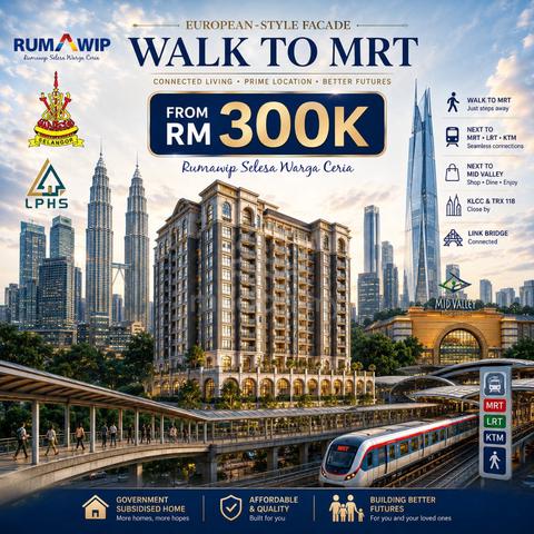 RSKU 2 R 2 B @ 1 Stop to Midvalley | 1st Home Buyer Near MALL SCHOOL 1