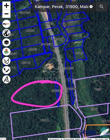 Freehold Agriculture Land at Kuala Dipang Kampar 1