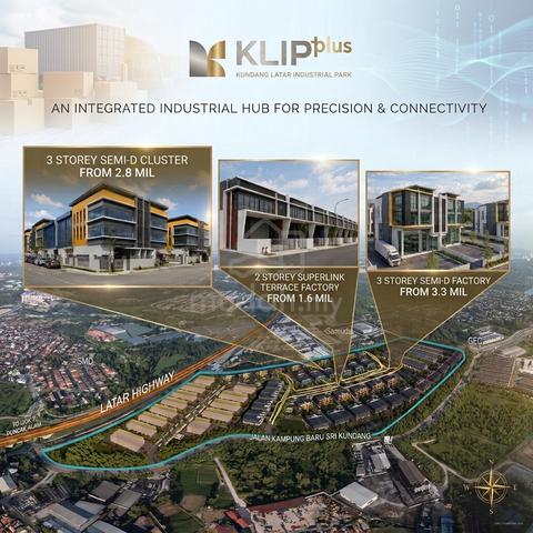 Rawang Kundang Adenland Industrial Semi-D & Superlink Terrace Factory 1