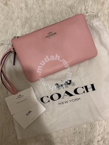 coach large wallet sale