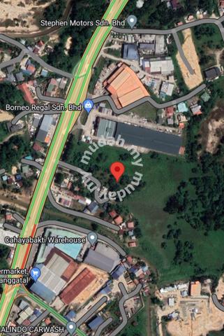 Abt 0.92 acre industrial land next to Tuaran 4