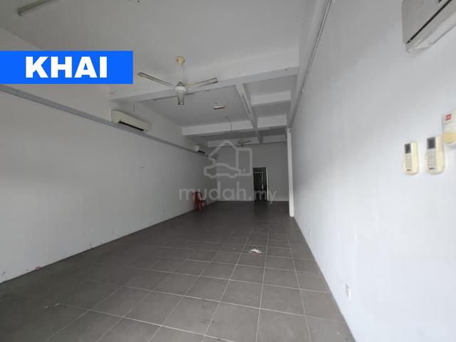 GOOD CONDITION Shoplot For RENT Raja Uda Facing Jalan Ong Yi How 1