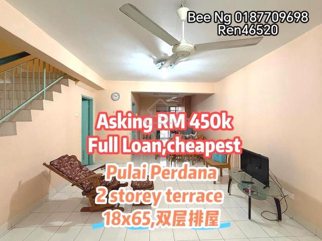 Taman Sri Pulai Perdana Double Storey Terrace Full Loan Super Value 1