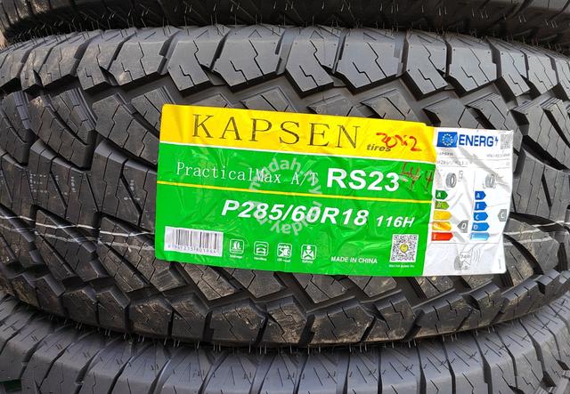 TAYAR 4X4 KAPSEN AT RS23 285 60 18 Tyre New 2023 - Car Accessories