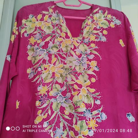 Baju Kurung, Sutera, Batik - photo 2 of 6