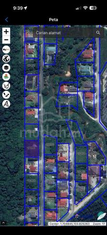 Tanah Lot Kediaman Kg Seri Delima Kota Tinggi Untuk Dijual 1