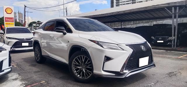 2016 Lexus RX200T 2.0 F SPORT (A) 88K KM 2YRS-WRTY - 2