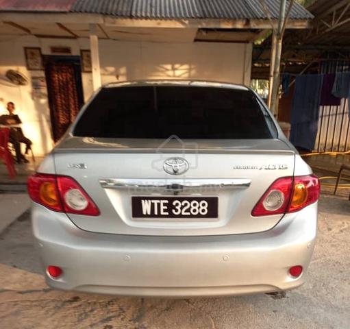2009 Toyota COROLLA 1.6 ALTIS E MY08 E140 (A) - 2