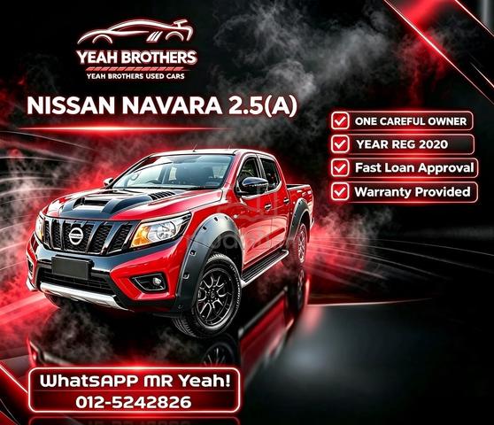 2020 Nissan NAVARA 2.5L TURBO 6 SPEED 4X4 PRO (M) - 1