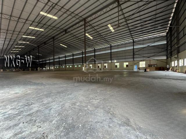 Prime Location 1000amp 45ft Heights 3tons Detached Factory Kapar Klang 1