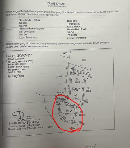 Tanah sendri untuk dijual(owner Fairuz) 1
