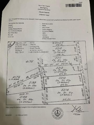 Tanah Persendirian Untuk Dijual 1