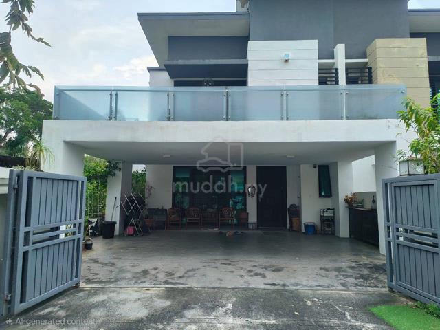 End Lot Double Storey Terrace at Alam Impian, Shah Alam 1