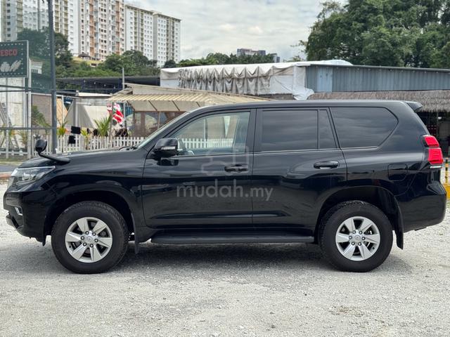 2022 Toyota LANDCRUISER 2.8 PRADO TX (A) Black - 4