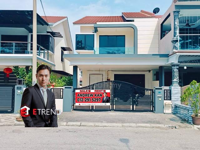 Bercham Ipoh Intermediate Corner Unit Brand New Double Storey House 1
