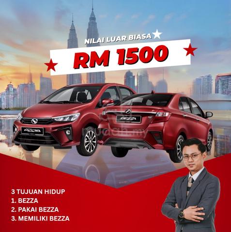 MAX LOAN & LOW RATE Perodua BEZZA 1.3 X 2026 - 1