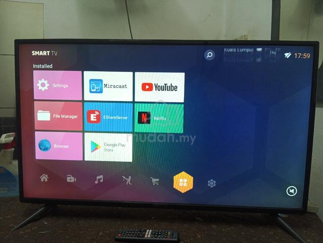 megra 40 android smart 4k uhd led  - photo 3 of 5
