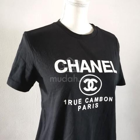 Chanel Black 1 Rue Cambon Paris T-Shirt  - photo 2 of 6