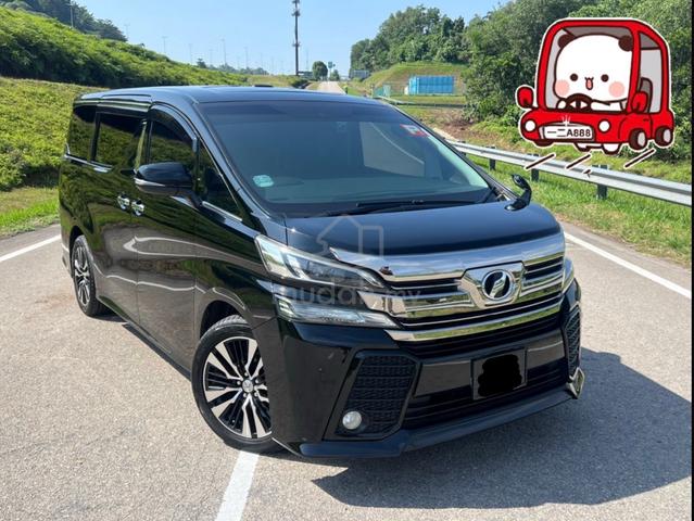 2015 Toyota VELLFIRE 2.5 ZA (A) 2019, 3 YRS WRANTY - 1