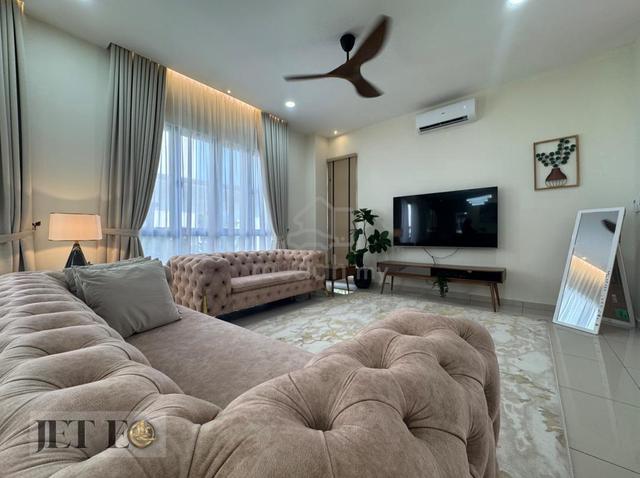 Partly Furnished!! 32x75sqft 5R5B Arundina Semi-D Setia Eco Park 1