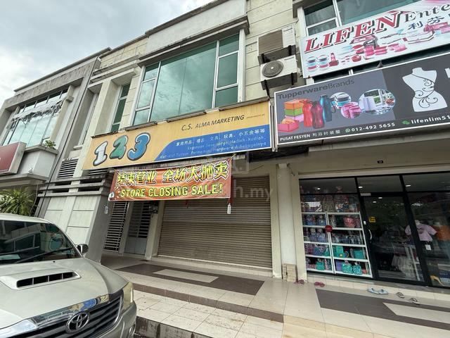 Taman Bakap Indah Sungai Jawi Facing Mainroad Ground Floor Shoplot !! 1