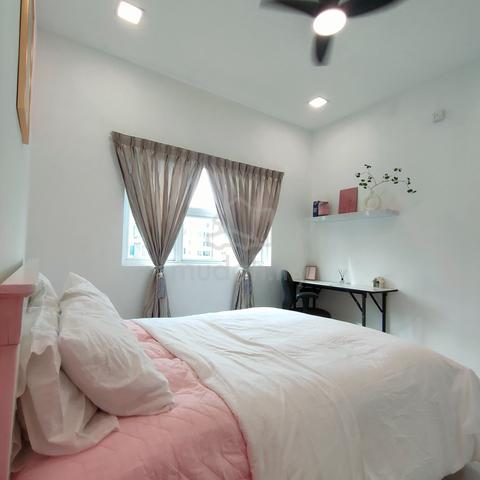 Puchong NEW Medium Room for Rent Walking 9min to LRT Station 1