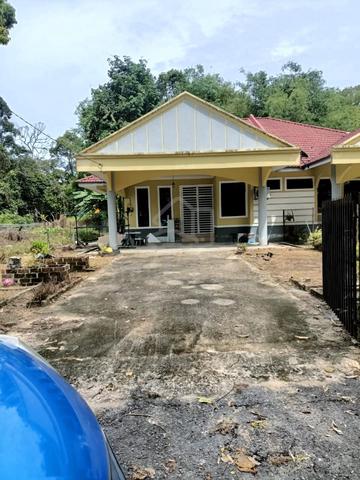 Rumah semi d pasir tumbuh berdekatan jalan utama untuk disewakan. 1
