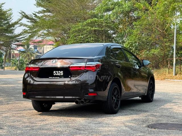 2018 Toyota COROLLA 1.8 ALTIS G 2017 FACELIFT - 2