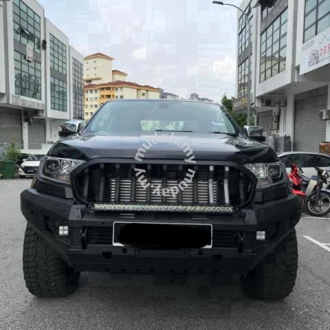 Ford ranger t7 t8 steel front bumper bull bar B7 - Car Accessories ...