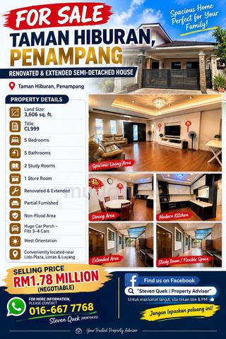 Taman Hiburan Penampang Semi D 1