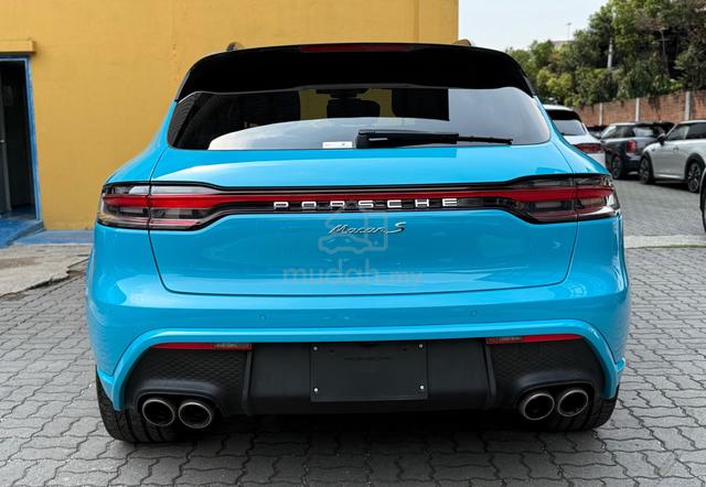 Porsche MACAN 2.9 S Miami Blue PDLS+ Matrix FL - 4