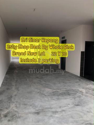 Sri Sinar Kepong , 2 Storey Shop at Taman Sri Sinar 1