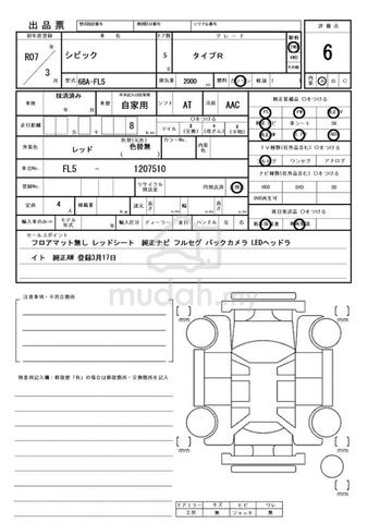 Honda Civic Type R New 6A 100% red 2025 Civic FL5 - 2
