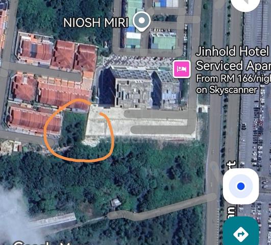Miri Airport Prime Residential Land Next to Jinhold Hotel 1