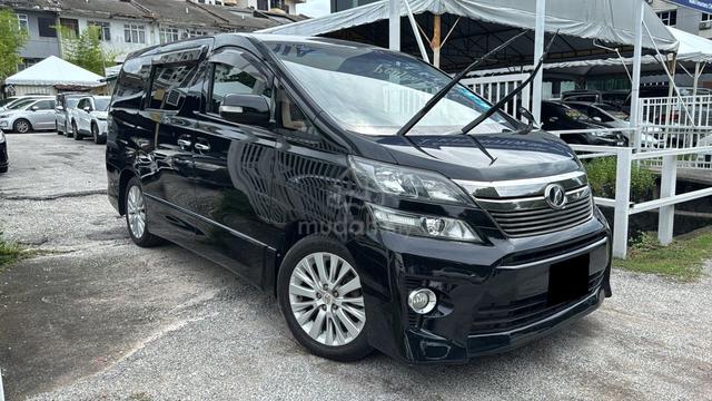 PILOT SEAT MAX LOAN 2012 Toyota VELLFIRE 2.4 Z G - 1