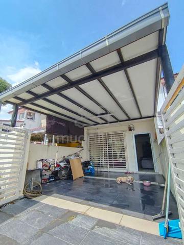 For Rent, Partial Furnished 3-Storey House, Sri Muda Shah Alam 1