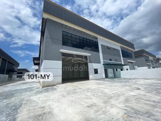 Factory Warehouse 1.5 Sty For Rent‼️Jenjarom Klang【22,528sqft /300Amp】 1