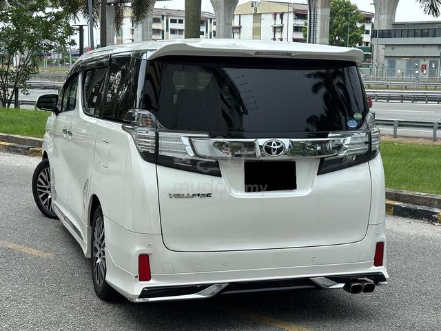 2016 TOYOTA VELLFIRE 2.5 ZG-EDITION MODELLiSTA - 2