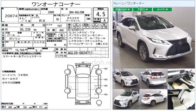 2022 Lexus RX300 VL Panoramic Roof 360 Cam HUD BSM - 3