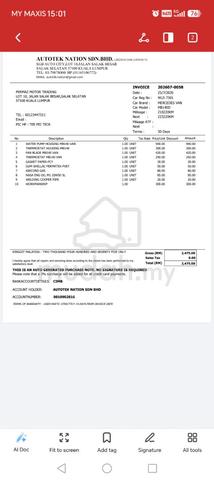 Mercedes Benz MB140D 2.9 (M) Siap Major Service 12 - 2