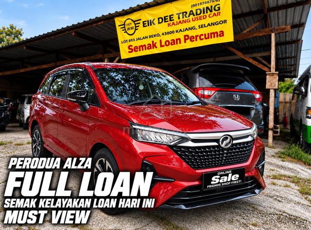 Full Loan 2022 Perodua ALZA 1.5 H PERODUA SERVICE - 1