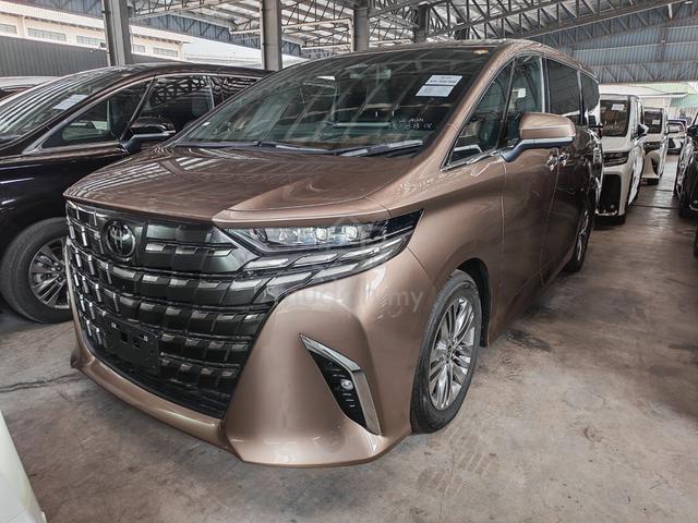 2025 Toyota ALPHARD 2.5 Z Gold color 5A, 1847KM - 2