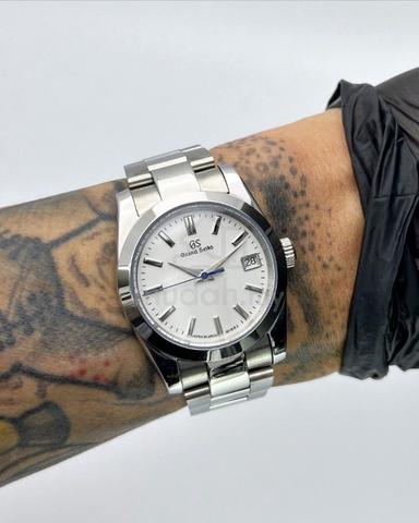 Custom Grand Seiko Mod 36mm Silver-White GS - Watches & Fashion Accessories  for sale in Old Klang Road, Kuala Lumpur