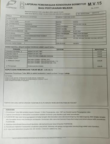 2005 Toyota VIOS 1.5 G(A) ONE OWNER IPOH SIAP B5 - 3