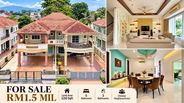 TAMAN SERI SENANGAN TELOK AIR TAWAR 2STY SEMI HOUSE FOR SALE Nr ROBINA 1