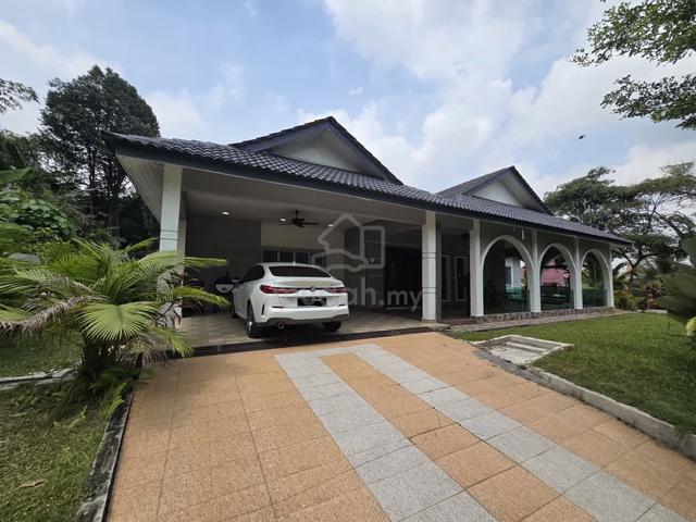 TERMURAH BUNGaLOW 1 TINGKAT SEKSYEN 9 SHAH ALAM CORNER UNIT BEST CONDI 1